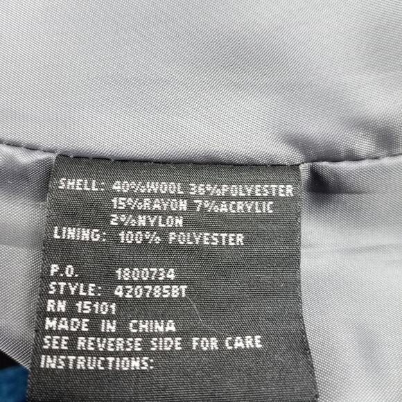 1 MADISON ~Womens Wool Blend Winter Coat~L - Picture 7 of 8